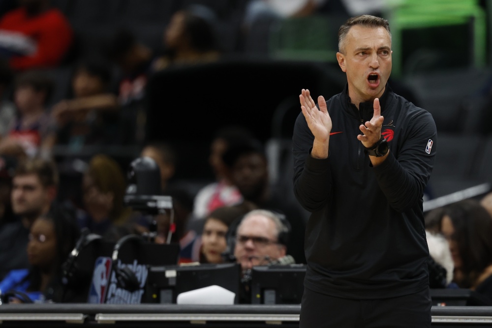 猛龙主帅:队员表现出色助球队取胜